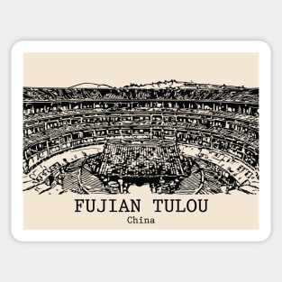 Fujian Tulou - China Sticker